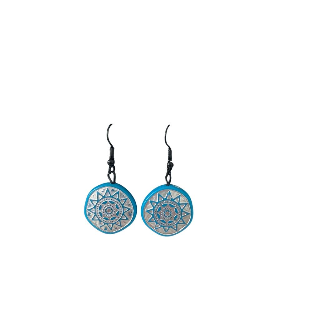 sunburst earrings